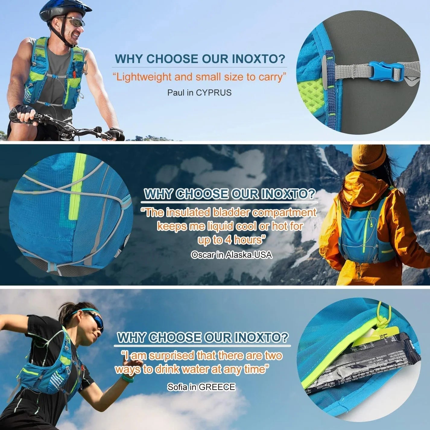 BackyMove Hydration Backpack