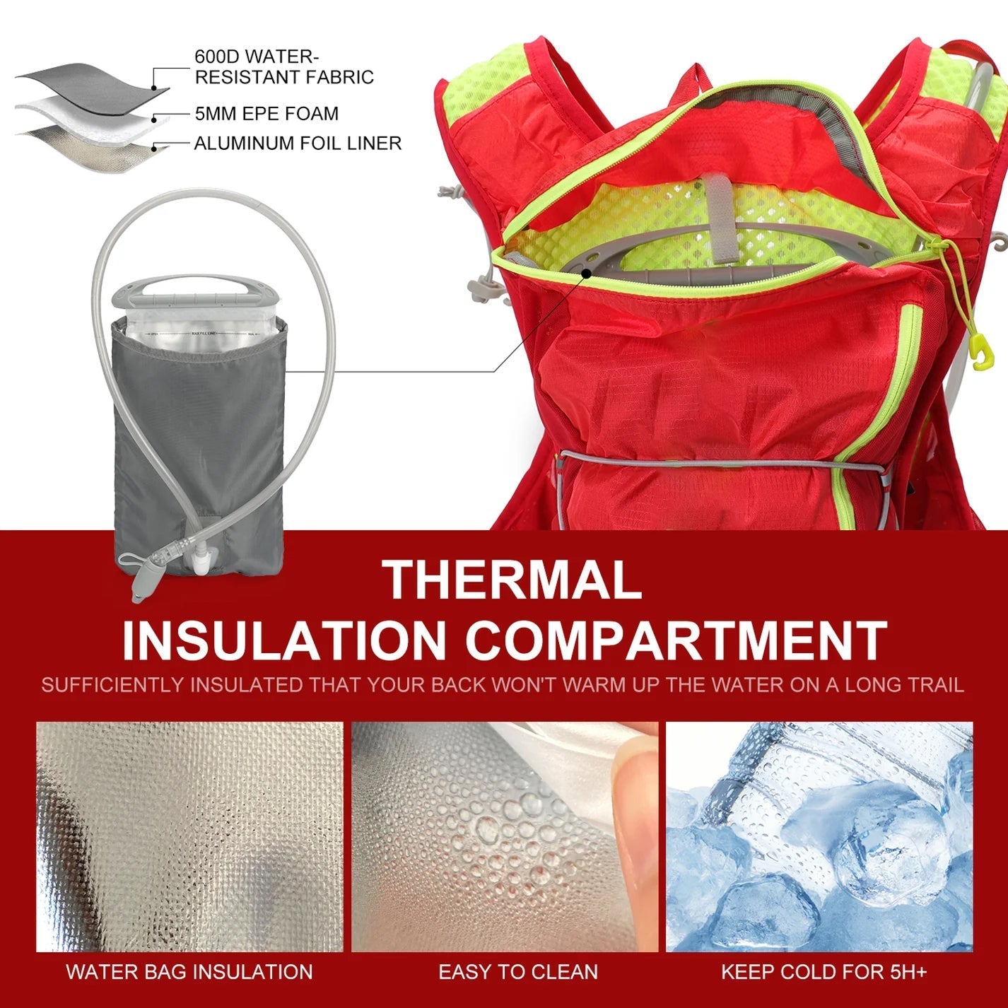 BackyMove Hydration Backpack