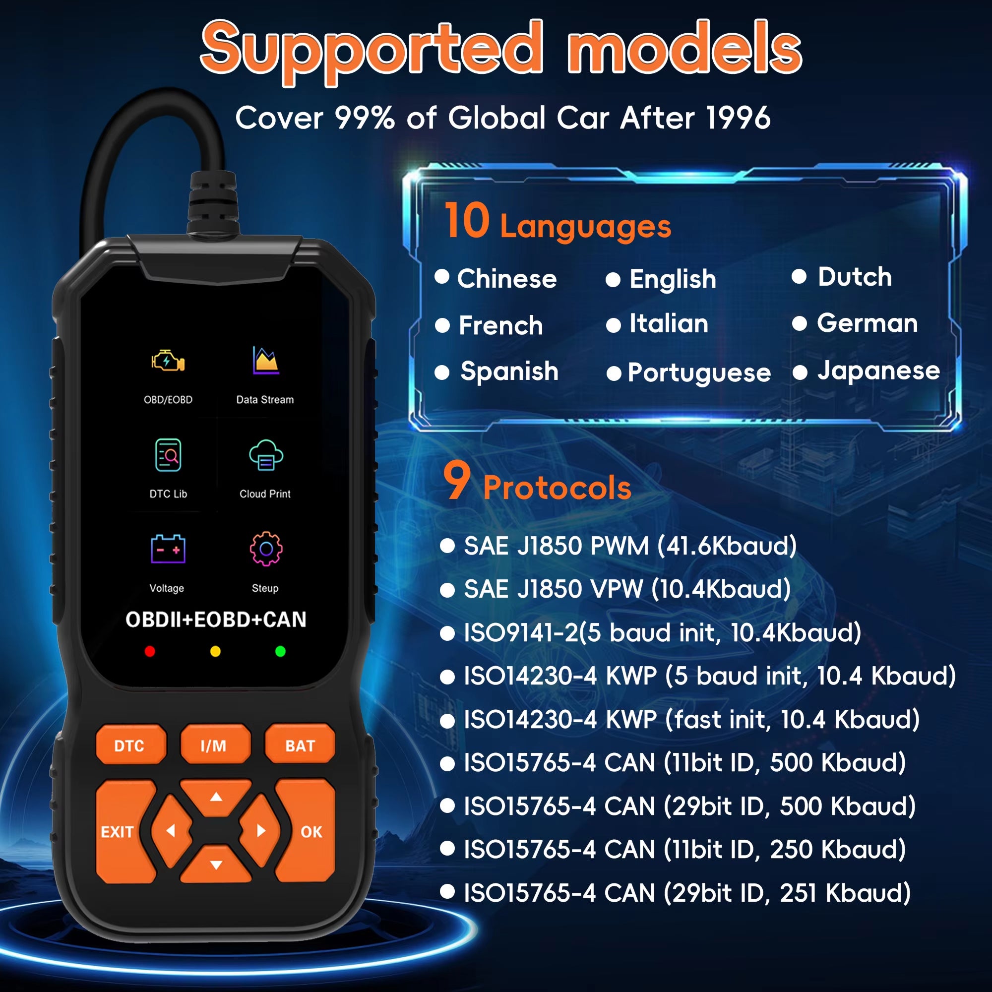 Autometrie v2 Car Code Scanner